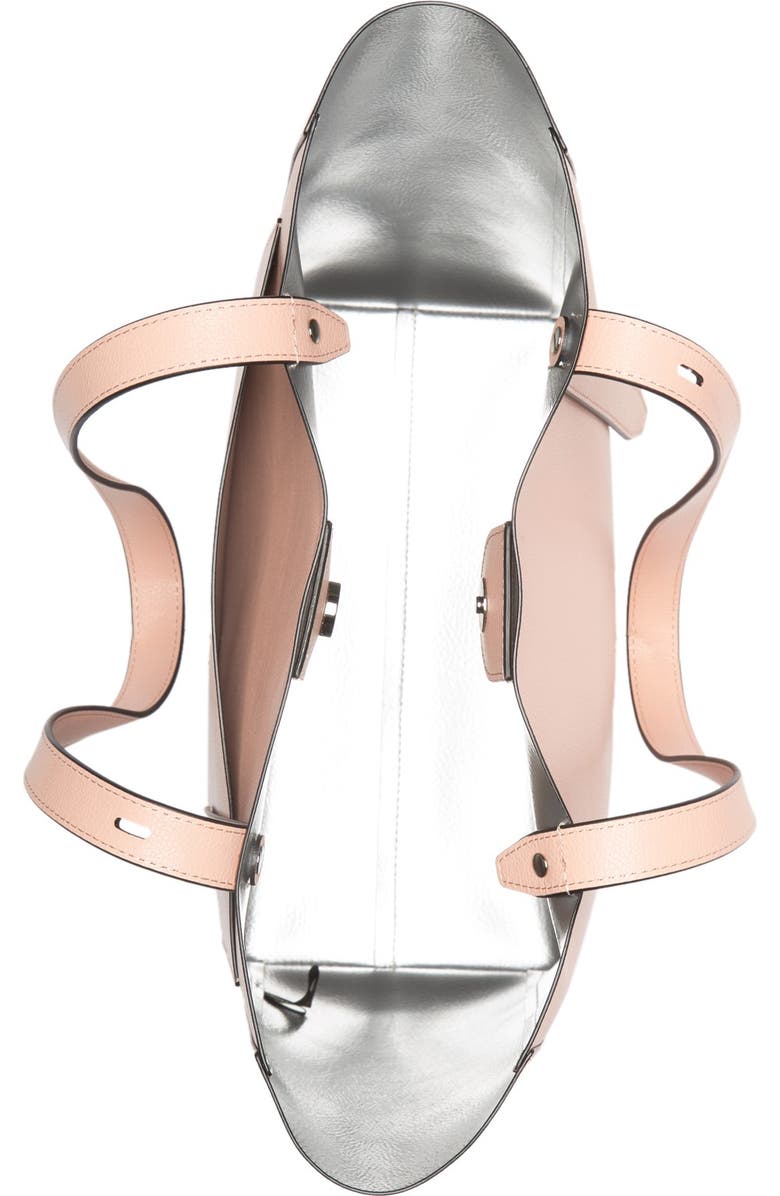 Rebecca Minkoff Stella North South Leather Tote, Alternate, color,