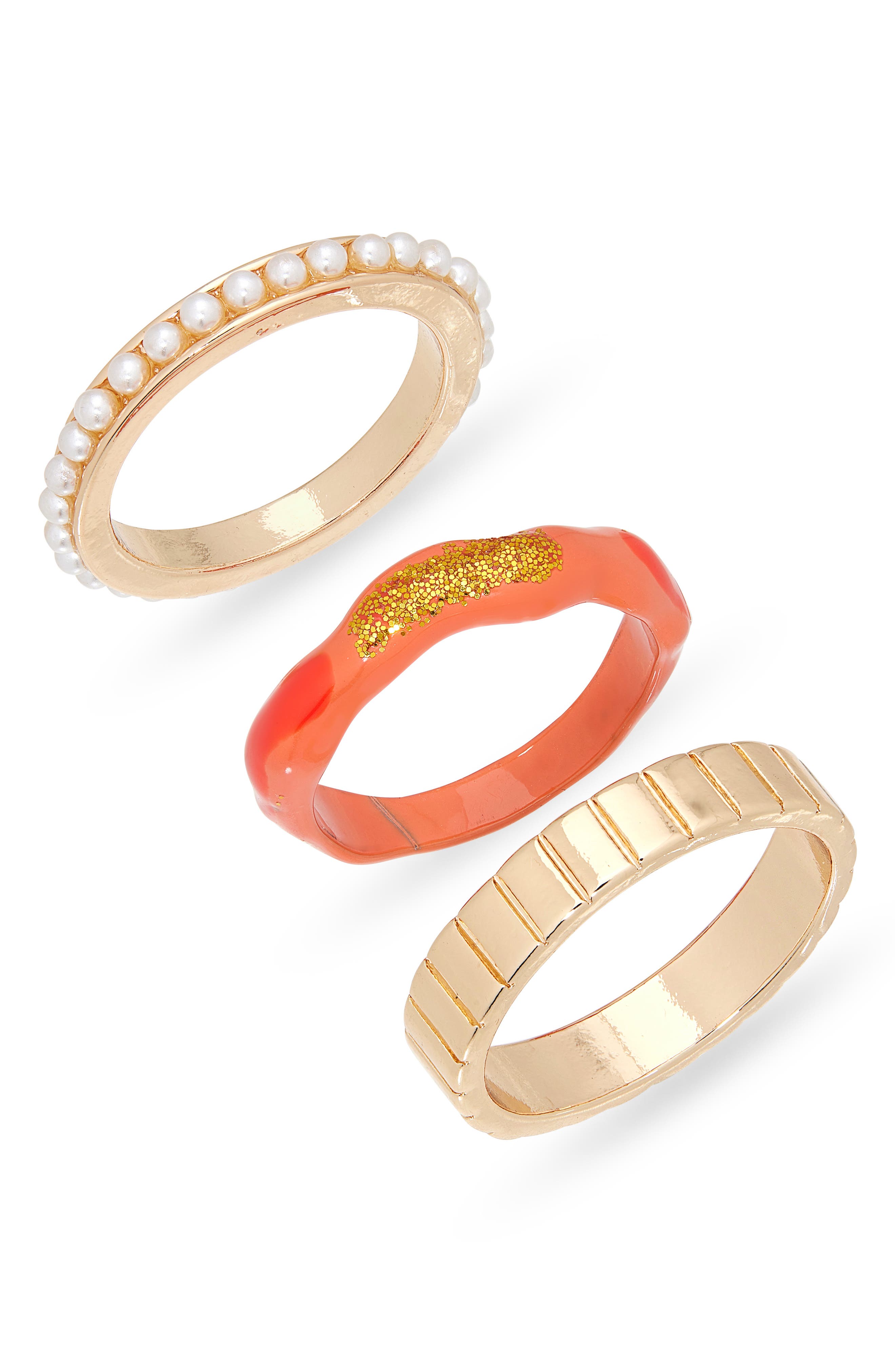 Leith Set of 3 Mixed Rings