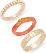 Leith Set of 3 Mixed Rings