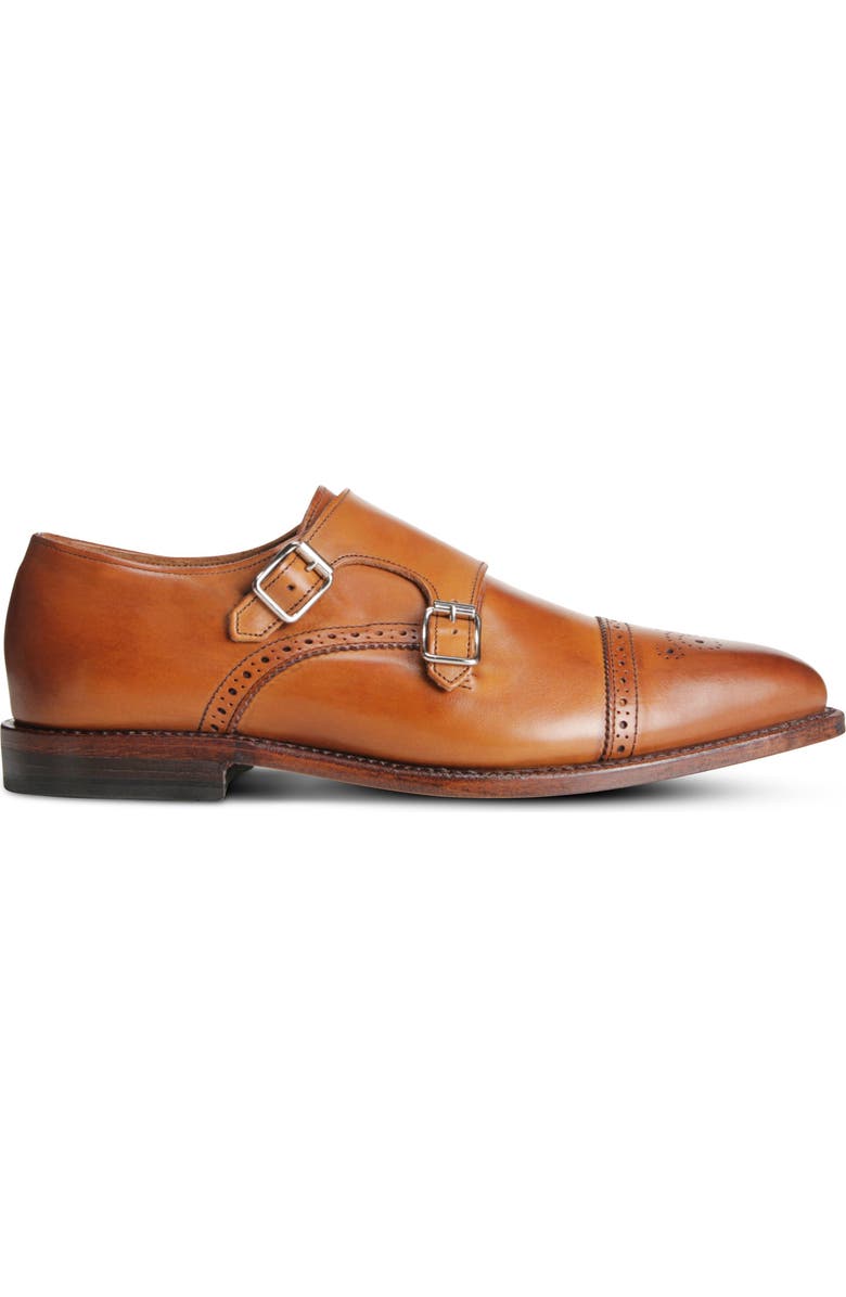 Allen Edmonds St. Johns Double Monk Strap Shoe, Alternate, color, Walnut