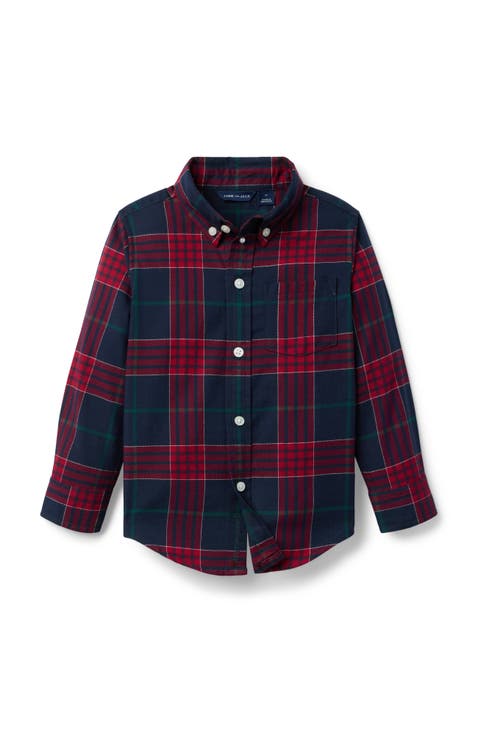 Tartan Poplin Shirt (Infant)