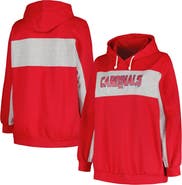 PROFILE Women's Profile Red St. Louis Cardinals Plus Size Pullover Hoodie