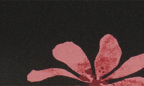 Reformation Dusk Floral-print Jersey Tank In Black