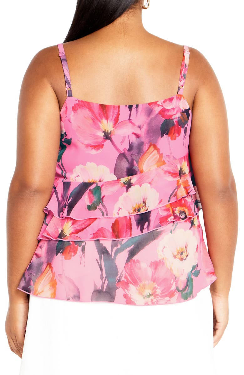 City Chic Lovers Lane Camisole, Alternate, color, Lovers Lane