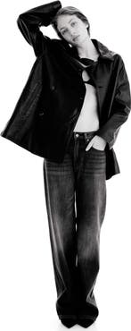 H&M Wide High Jeans