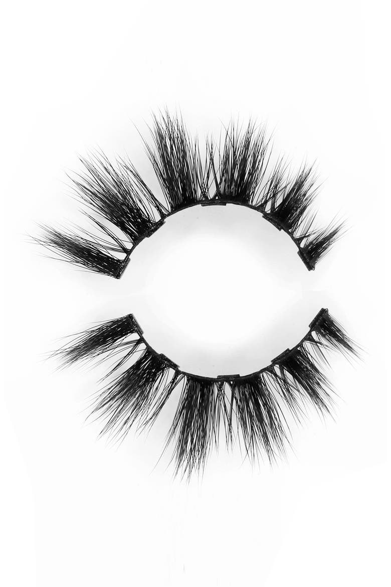Vogue Magnetic False Eyelashes, Alternate, color, BLACK