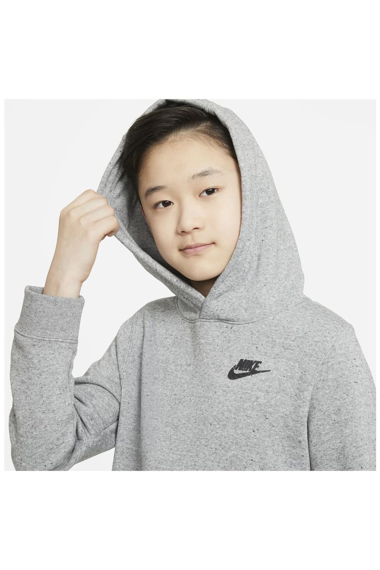 Sportswear Kids' Zero Pullover Hoodie, Alternate, color, BLACK/ DARK SMOKE GREY