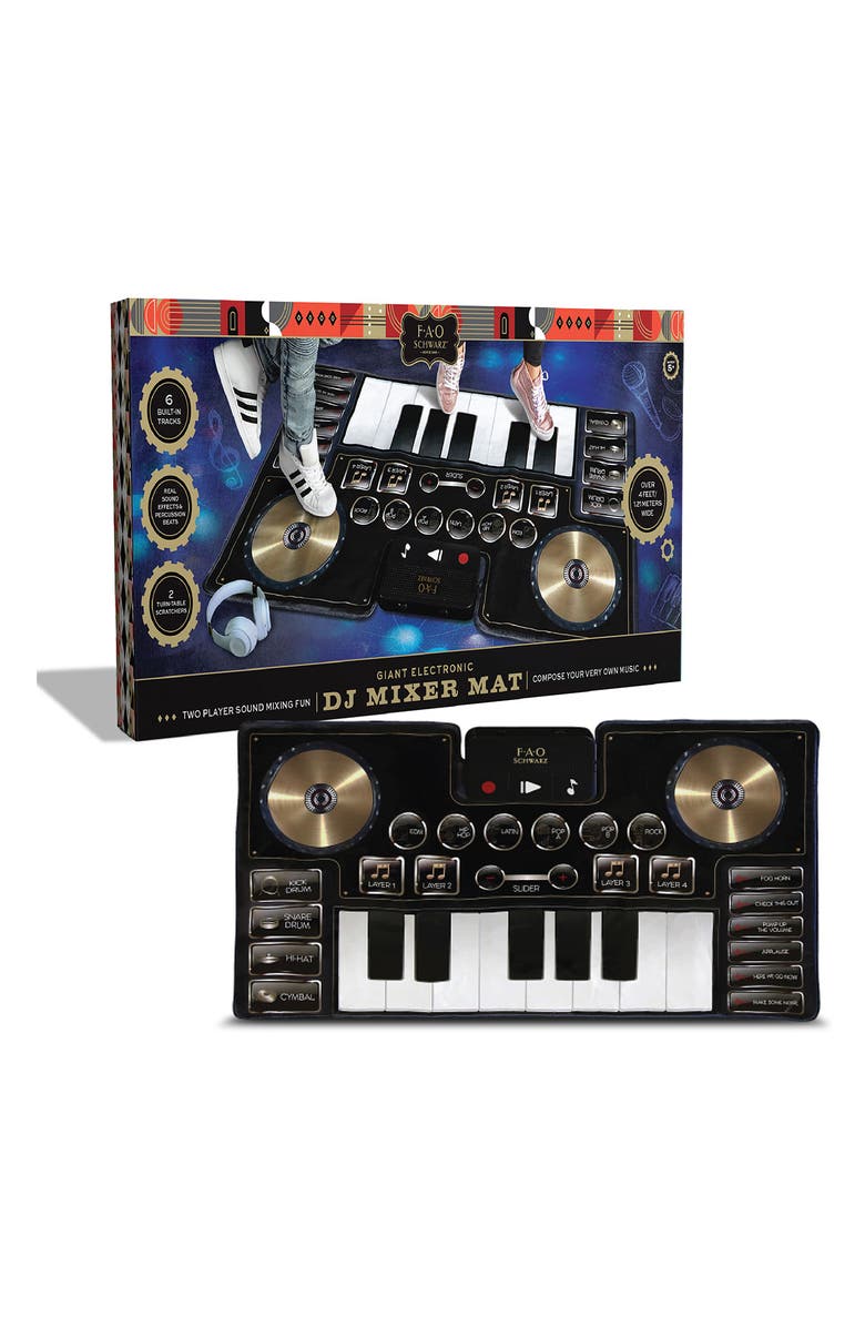 FAO Schwarz Toy Music Mat DJ Mixer, Main, color, 