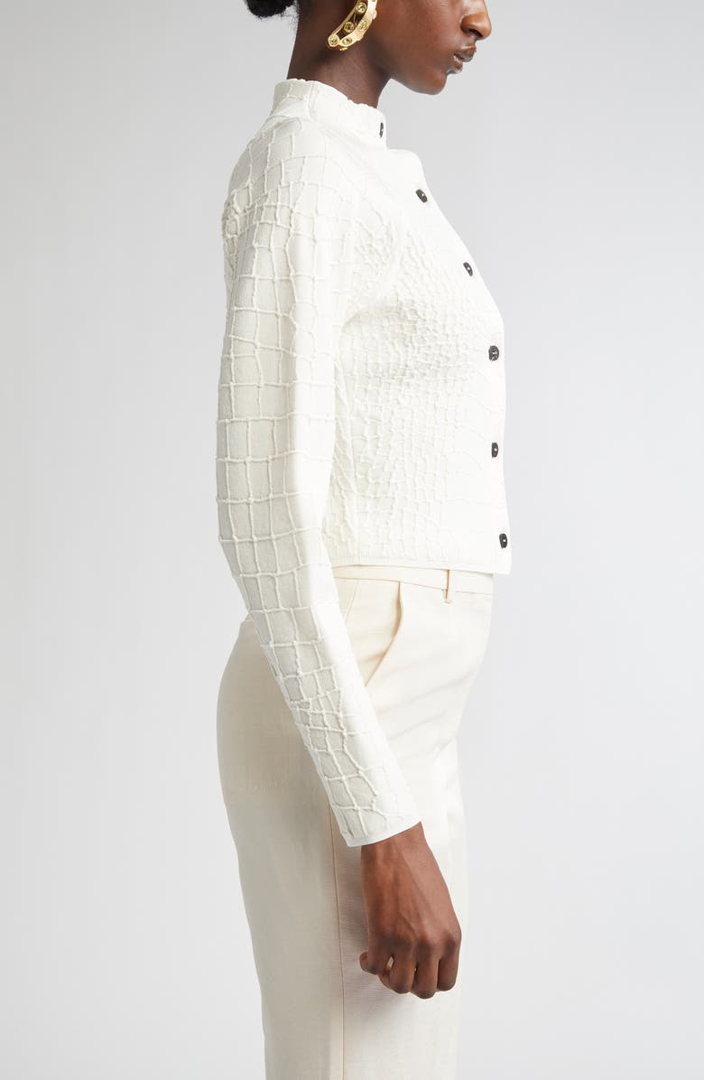 Jacquemus The Scala Cardigan, Alternate, color, Off-White