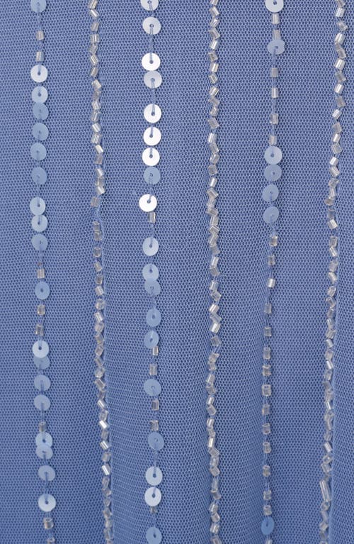 ADRIANNA PAPELL ADRIANNA PAPELL SEQUIN WRAP FRONT DRESS