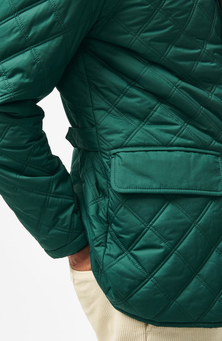 Brooks Brothers Paddock Water Repellent Diamond Quilted Coat, Alternate, color, 