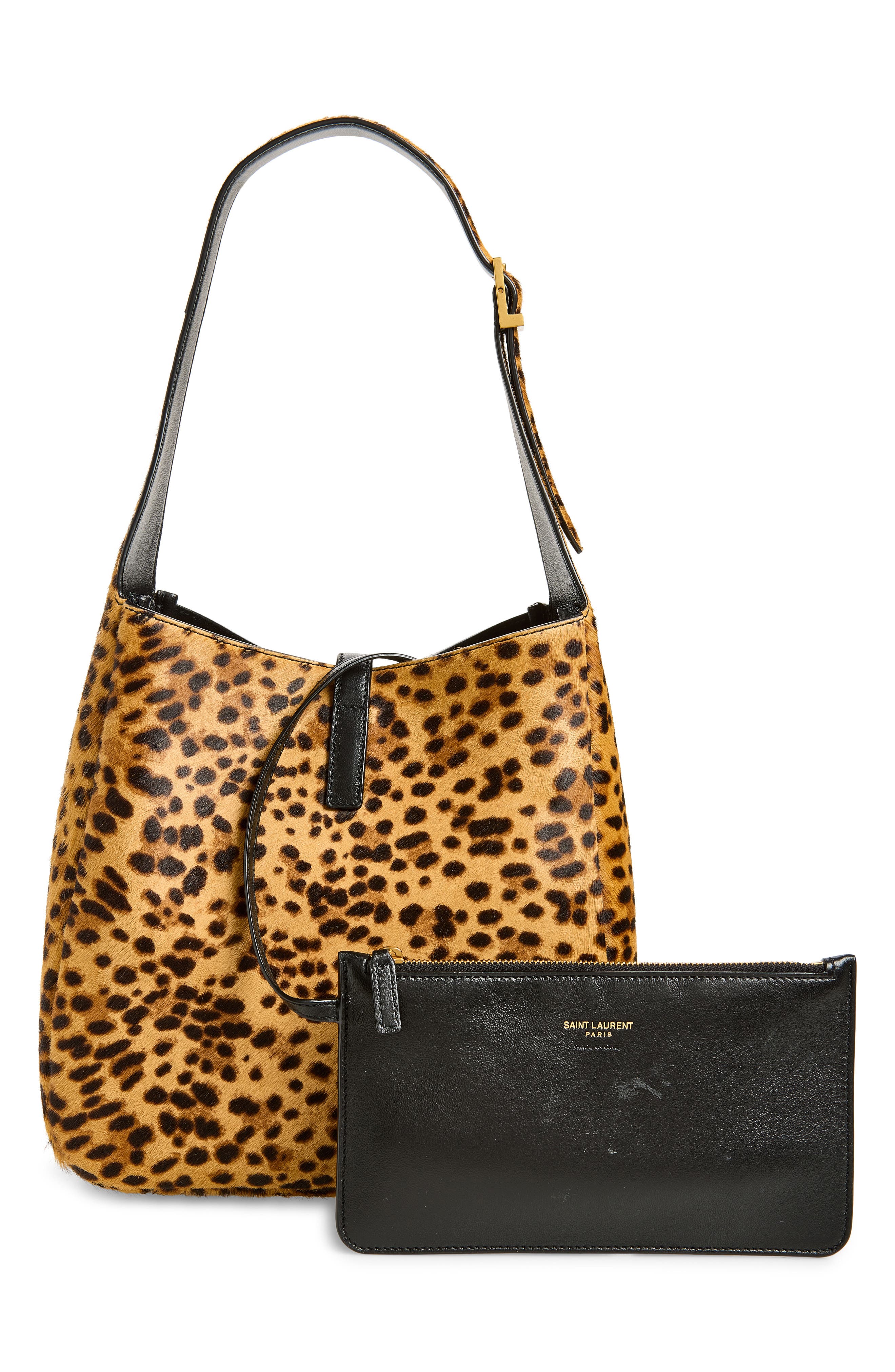 Saint Laurent Small Le 5 à 7 Shoulder Bag, Alternate, color, 2790 Beige Noir