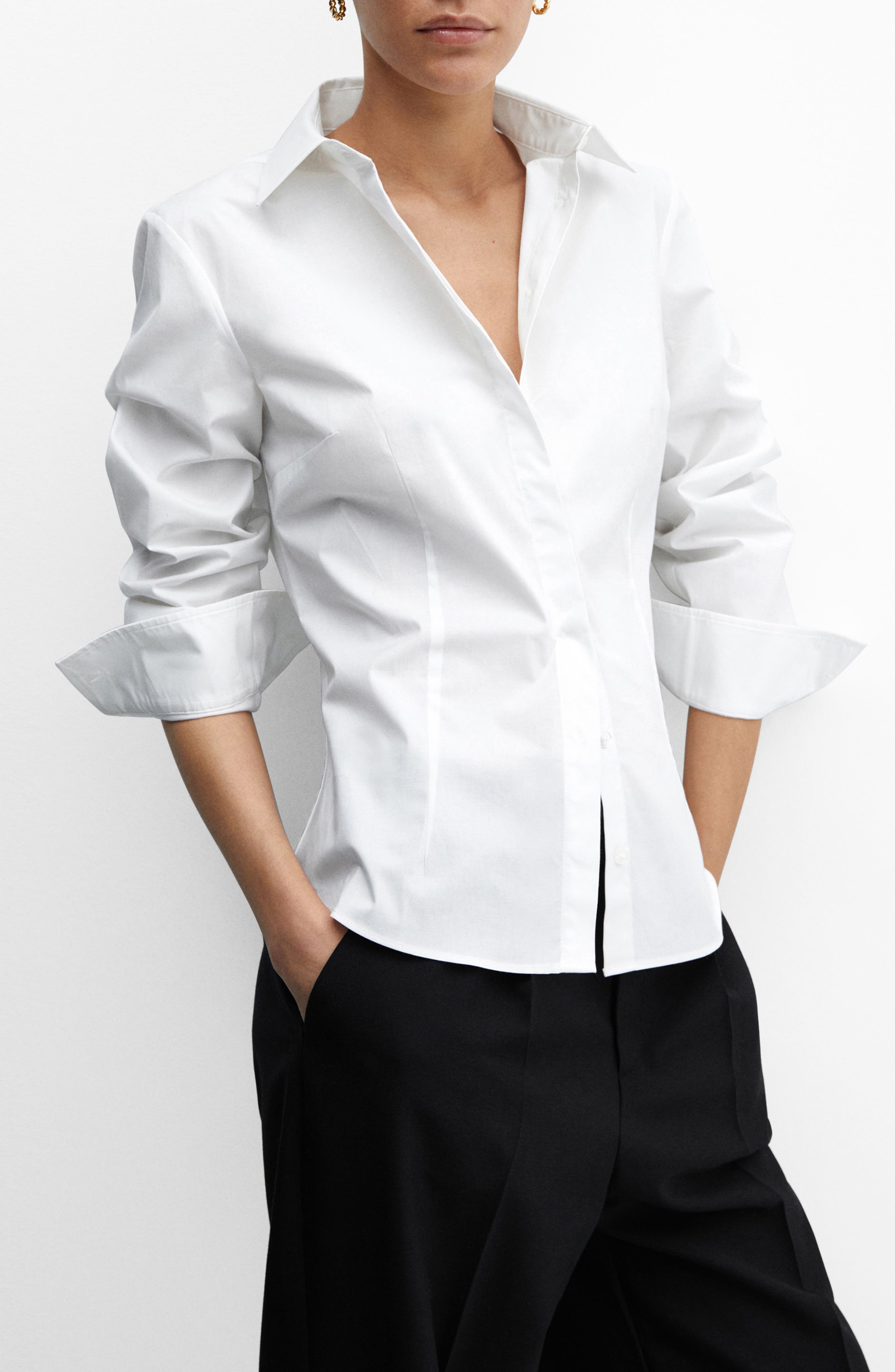 dressy white blouses forever 21