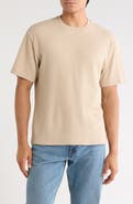 Lucky Brand Textured Boxy Knit T-Shirt