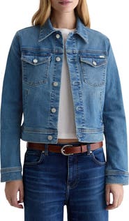 AG Robyn Crop Stretch Denim Jacket
