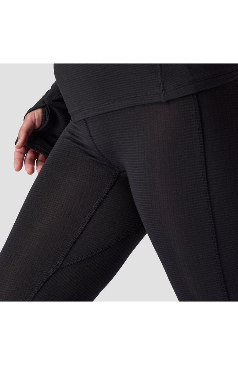 Backcountry Pines Microgrid Ultra-Lt Baselayer Bottom - Women's, Alternate, color, Black