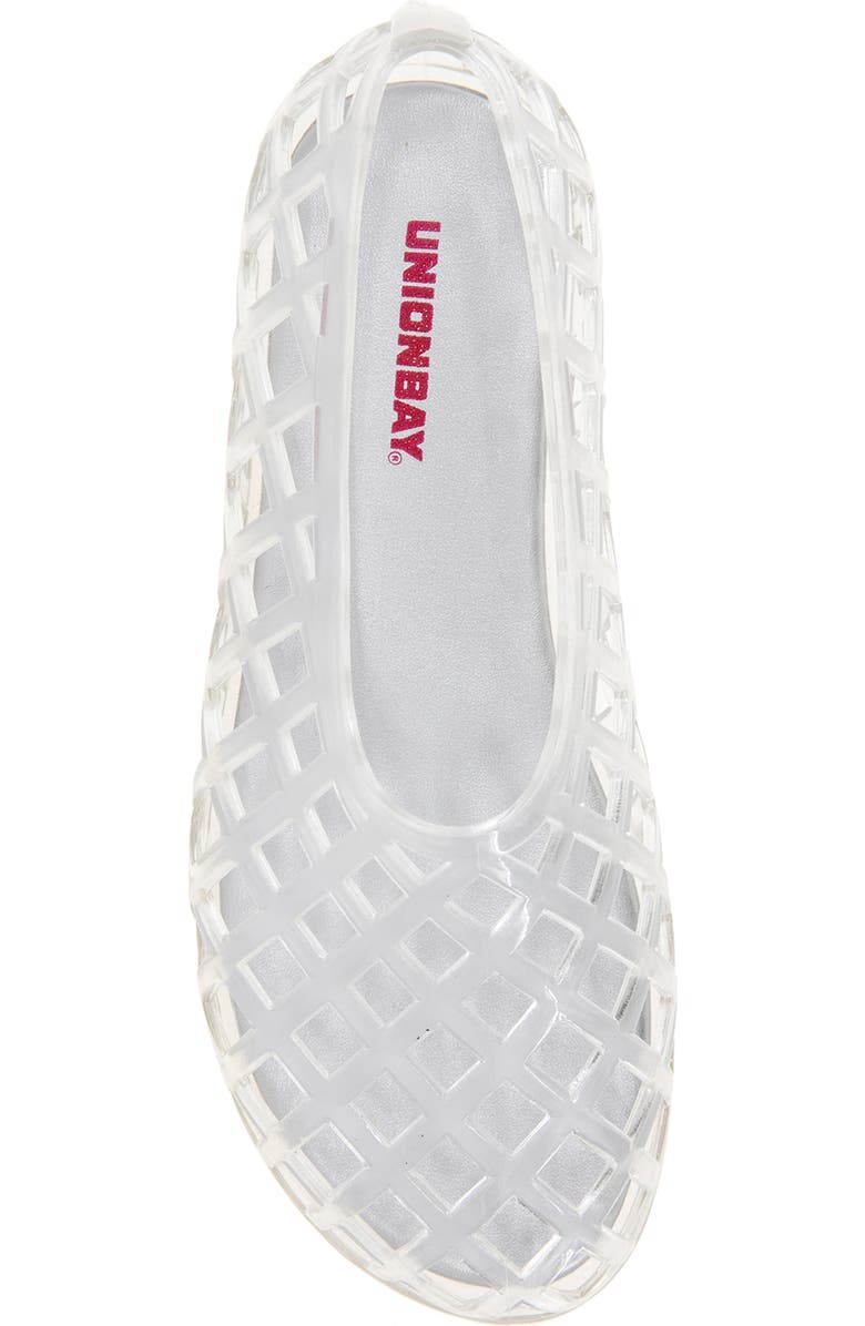 UNIONBAY Jammie Jelly Flat, Alternate, color, Clear