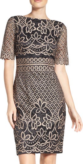 Eliza J Lace Sheath Dress | Nordstrom