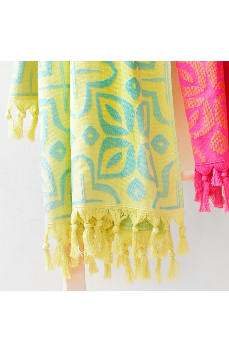 Rochelle Porter Tasseled Beach Towel, Alternate, color, 