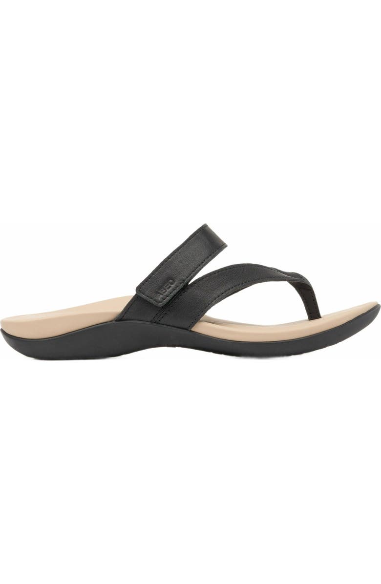 ABEO Oasis Thong Sandal, Alternate, color, Black Majestic - Metatarsal