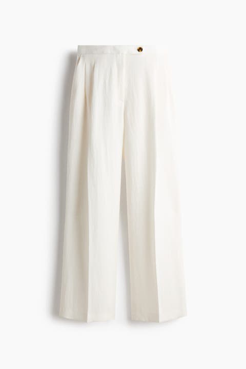 Wide Tailored Trousers