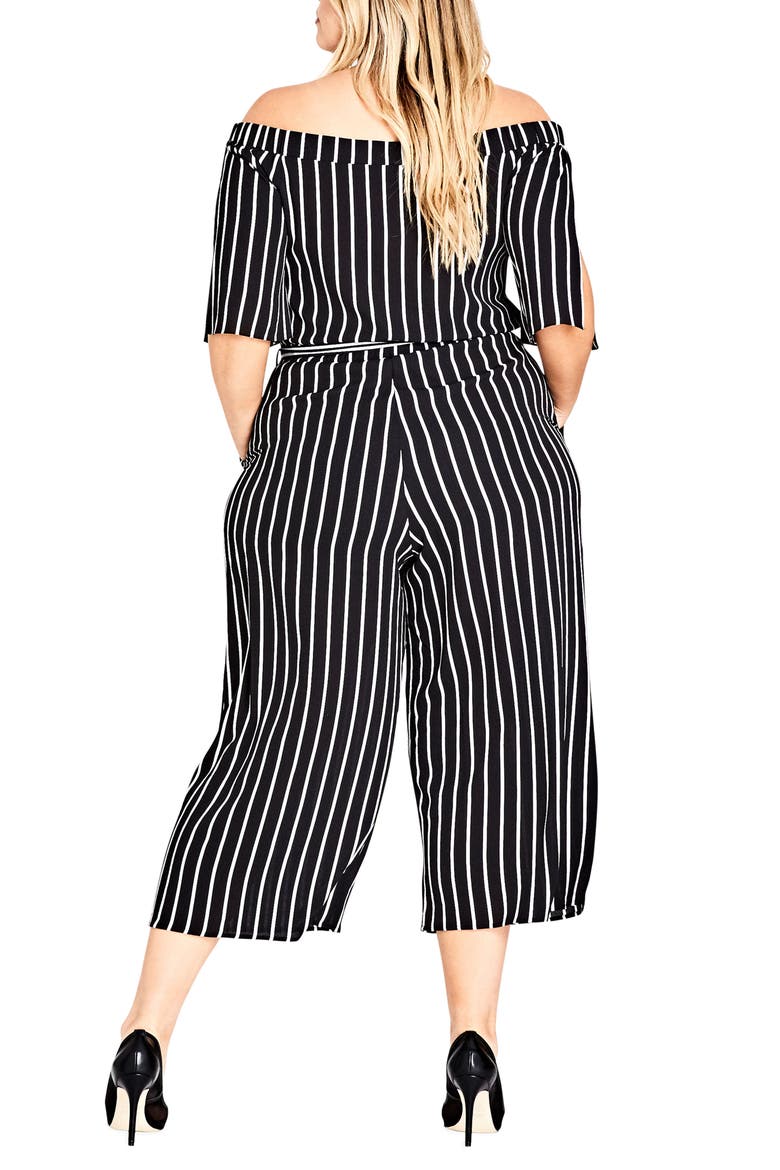 Stripe Play Jumpsuit, Alternate, color, WHITE STRIPE