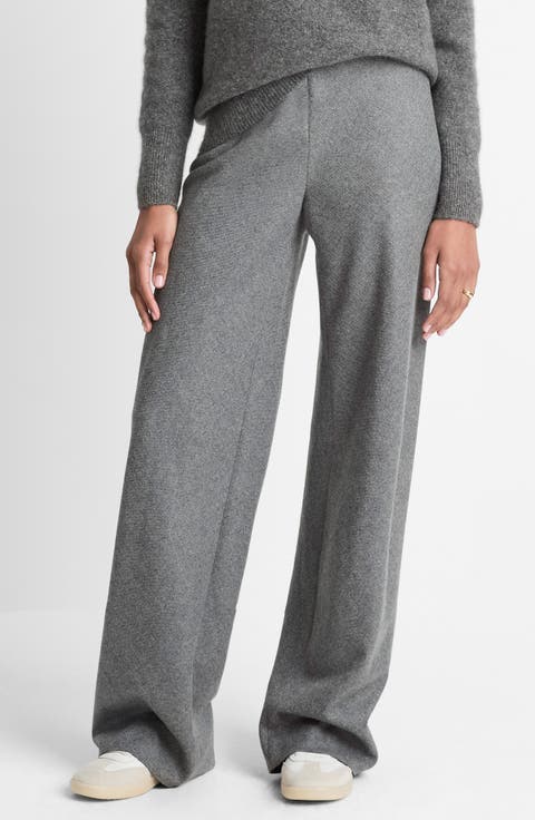 High Waist Straight Leg Pants