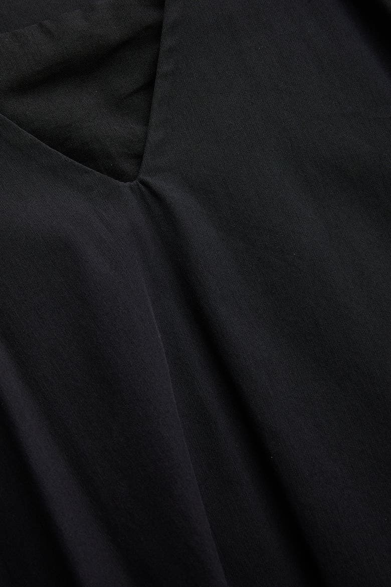 Sabrina Midi Dress, Alternate, color, BLACK