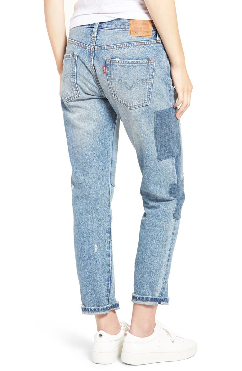 Levi's<sup>®</sup> Levi’s<sup>®</sup> 501<sup>®</sup> CT Boyfriend Jeans, Alternate, color, 