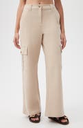 Trina Turk Haden Stretch Cotton Cargo Pants