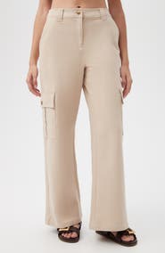 Trina Turk Haden Stretch Cotton Cargo Pants