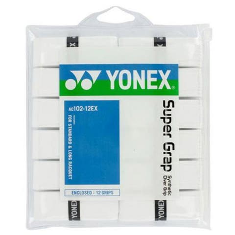 Super Grap White 12-Pack Overgrip