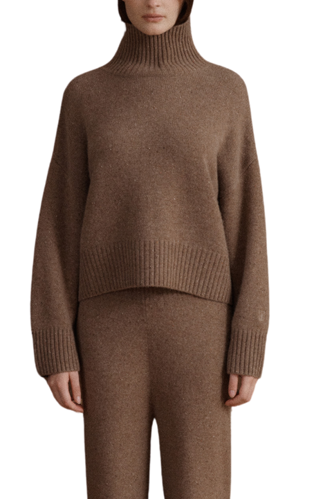 Maja Turtleneck Cashmere Sweater