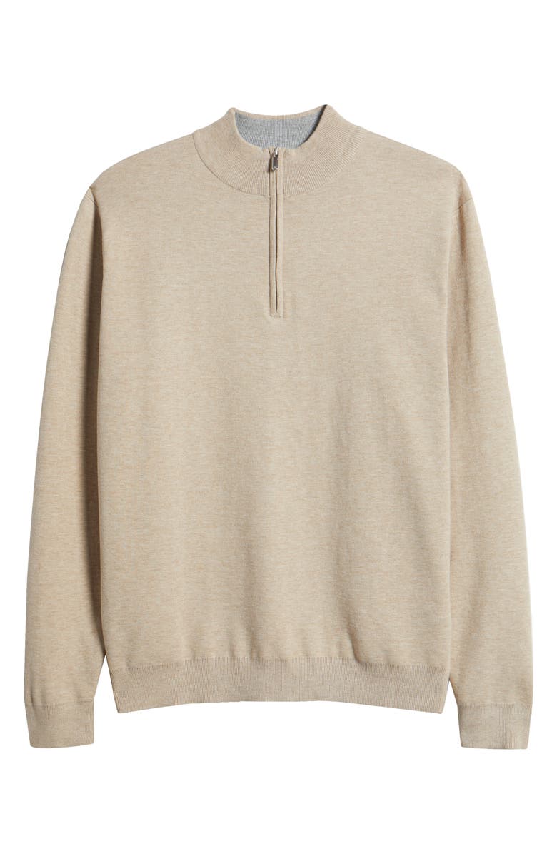 Peter Millar Coolspun Quarter Zip Pullover, Alternate, color, 