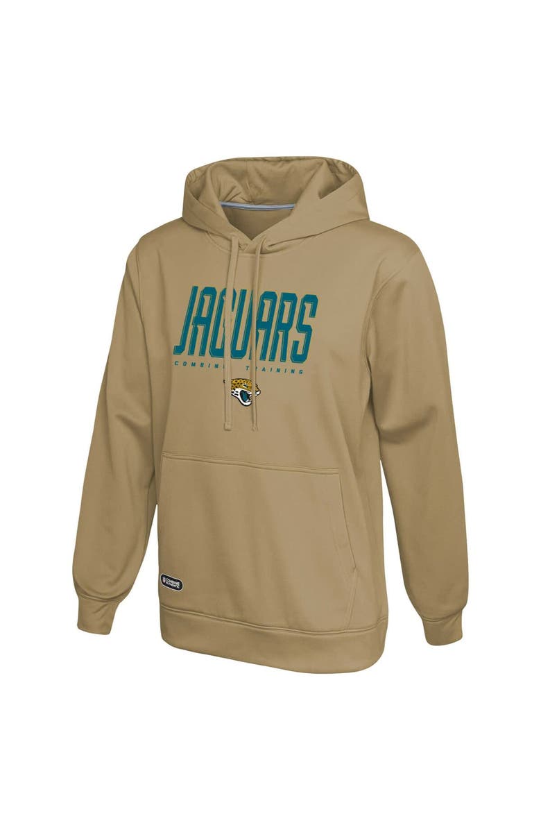 Outerstuff Men's Khaki Jacksonville Jaguars Top Ranked Pullover Hoodie, Main, color, 