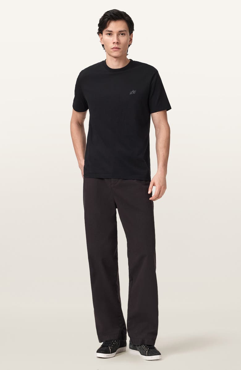 AllSaints Cipher Relaxed T-Shirt, Alternate, color, Jet Black