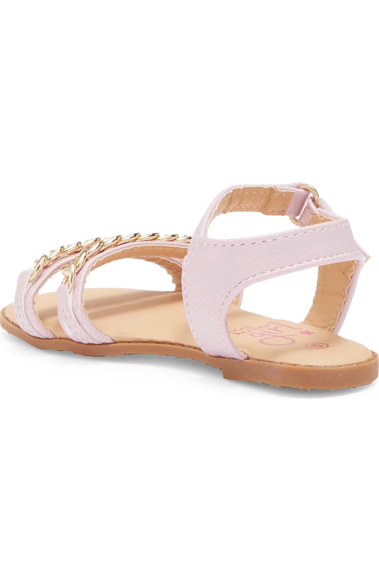OLIVIA MILLER Kids' OMG Chain Sandal, Alternate, color,