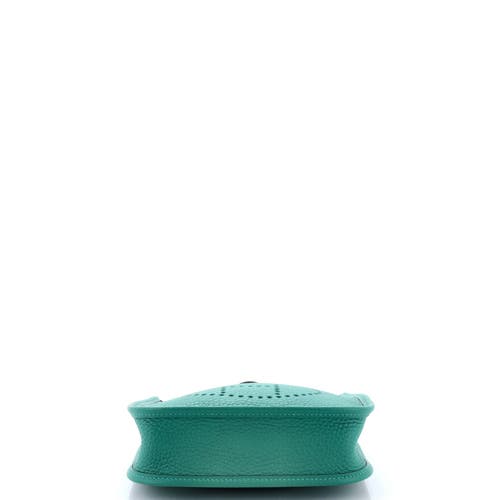 Pre-owned Hermes Hermes Evelyne Bag Gen Iii Clemence Tpm In Green