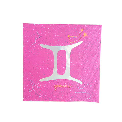 Zodiac Themed Large Napkins