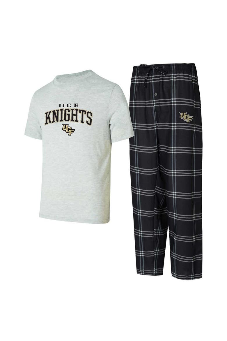Men's Concepts Sport UCF Knights T-Shirt & Pants Sleep Set, Main, color, Black