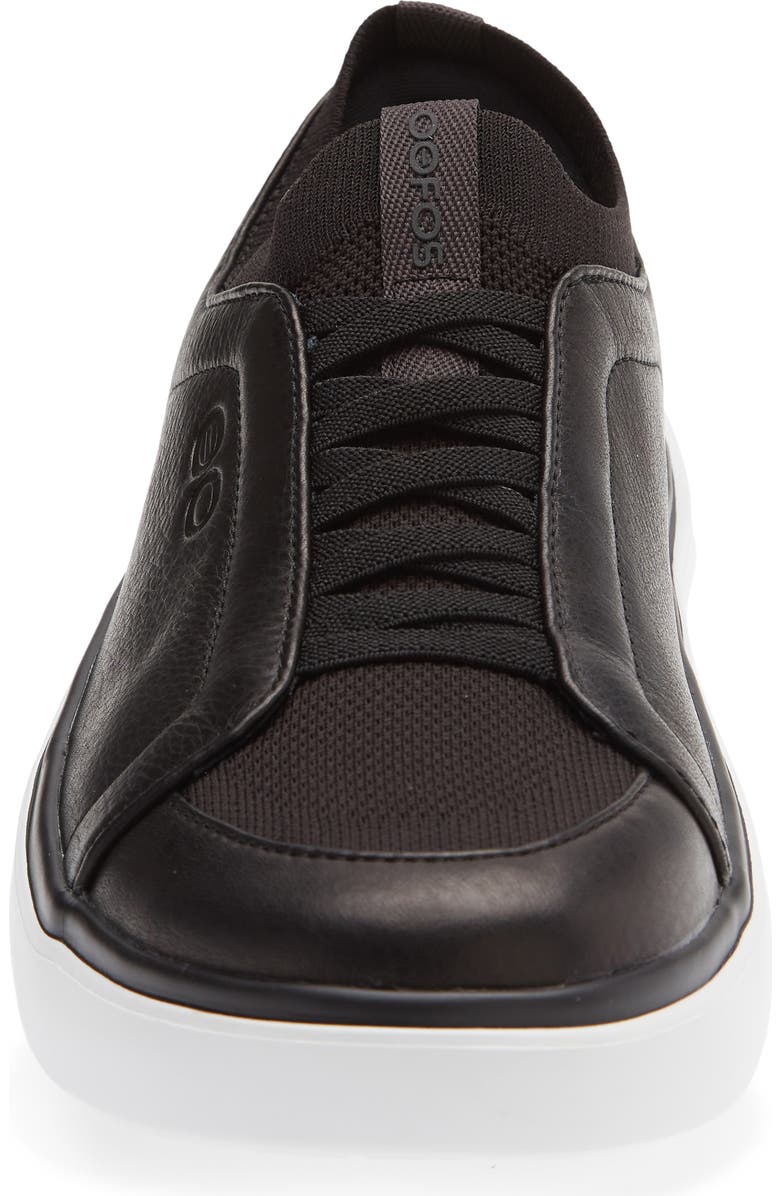 Oofos OOmg+ Club Walking Shoe, Alternate, color, Black