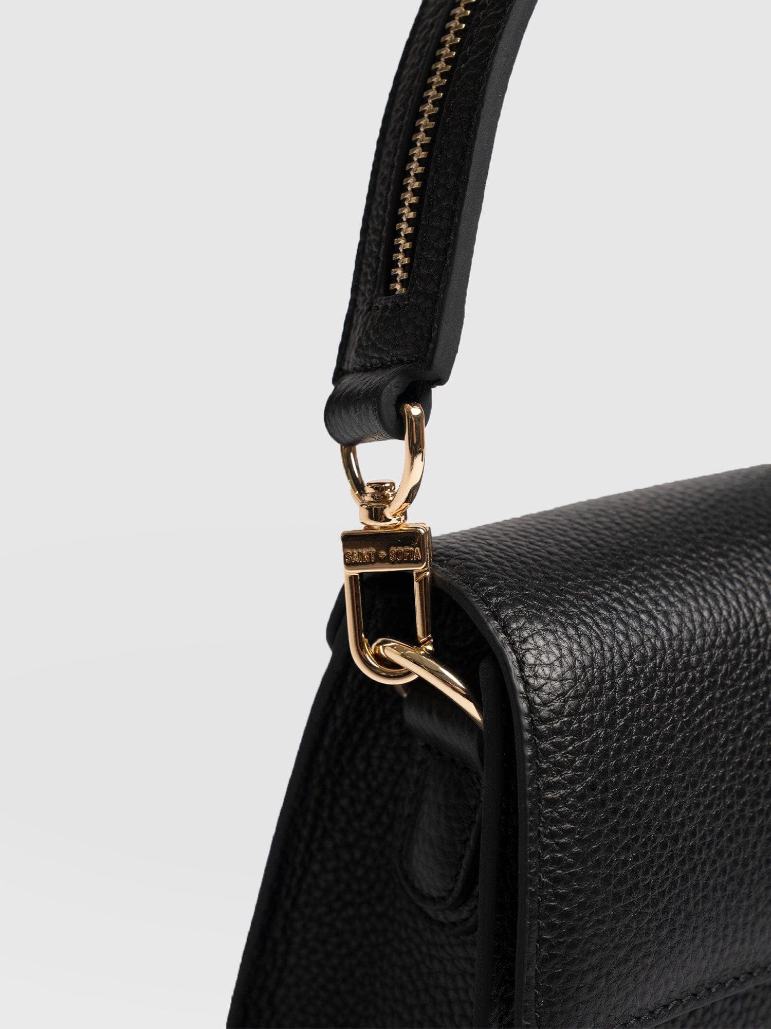Lennox Half Flap Bag, Alternate, color, Black