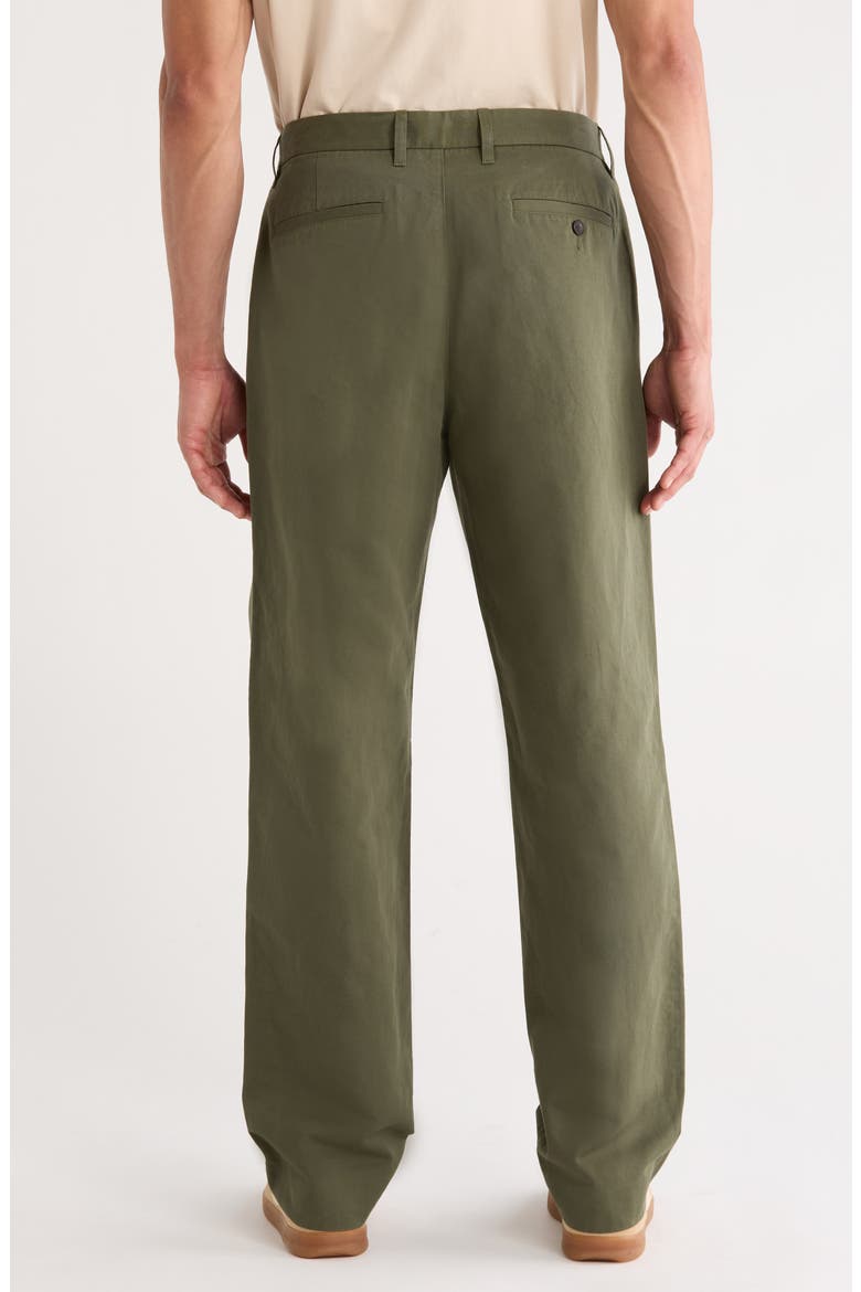 Louie Cotton & Linen Chinos, Alternate, color, COULTER GREEN