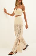 ViX Paula Hermanny Venice Cotton Broderie Anglaise Cover-Up Pants
