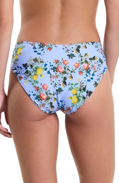 Shop Hanky Panky V-cut Bikini Bottoms In Thankful (blue)