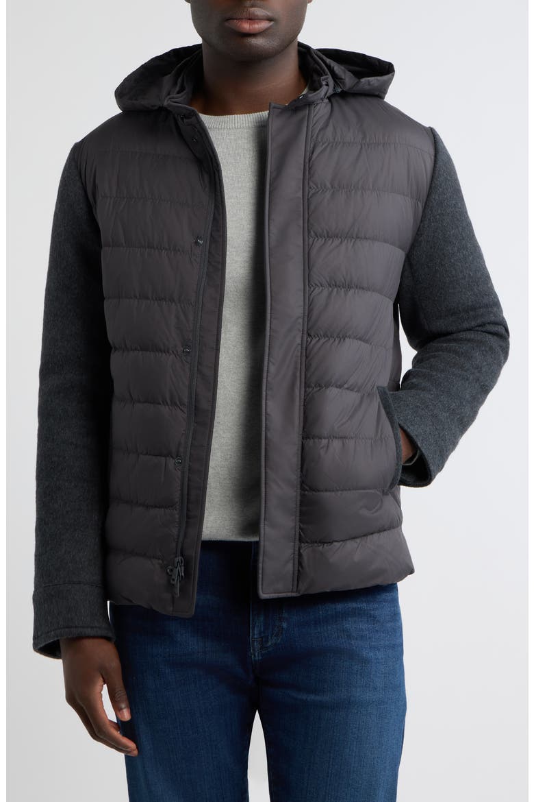 Crown Flex Hybrid Jacket, Alternate, color, IRIDIUM