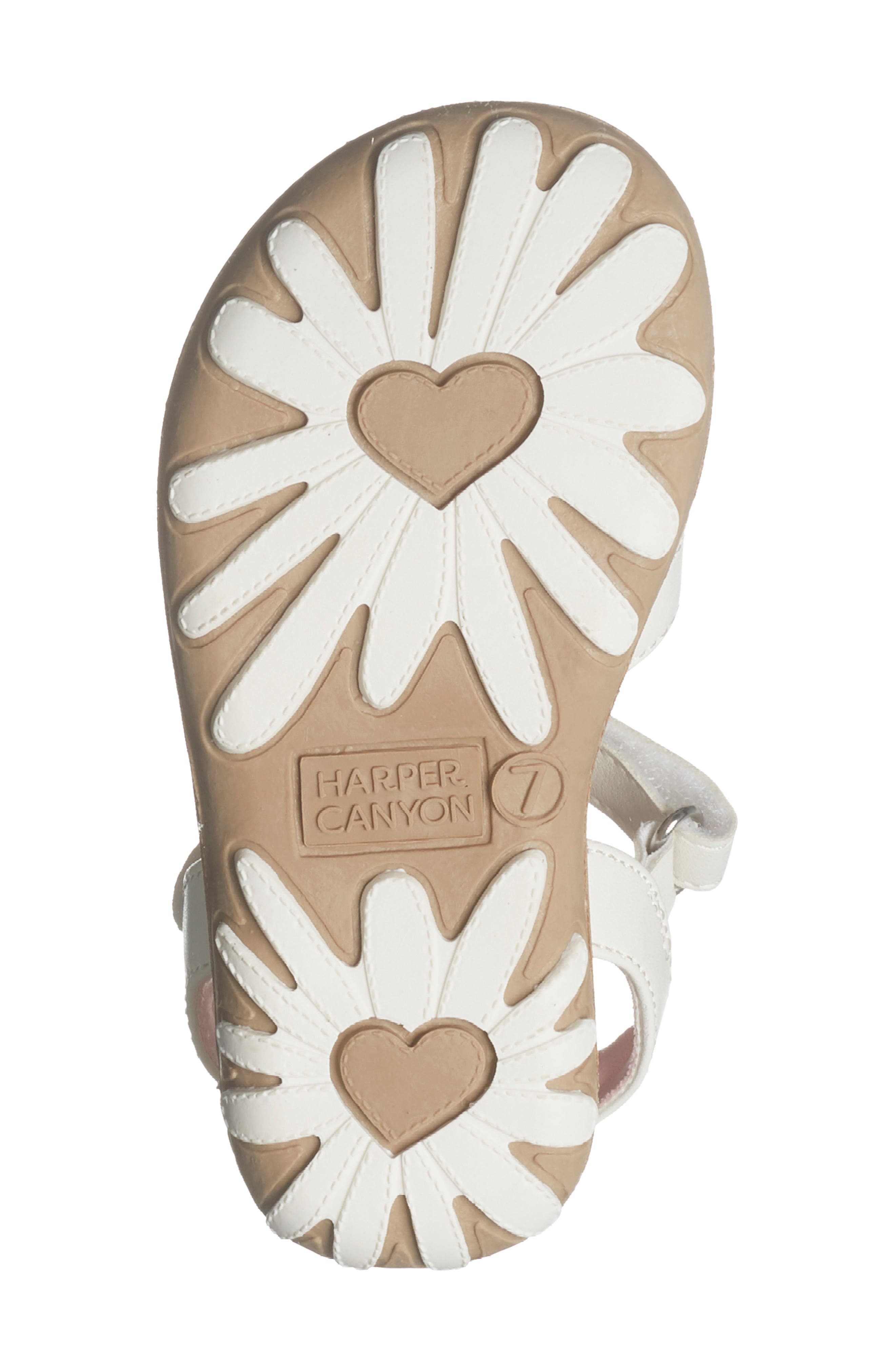 Harper Canyon Kids' Bunny Critter Sandal, Alternate, color, White