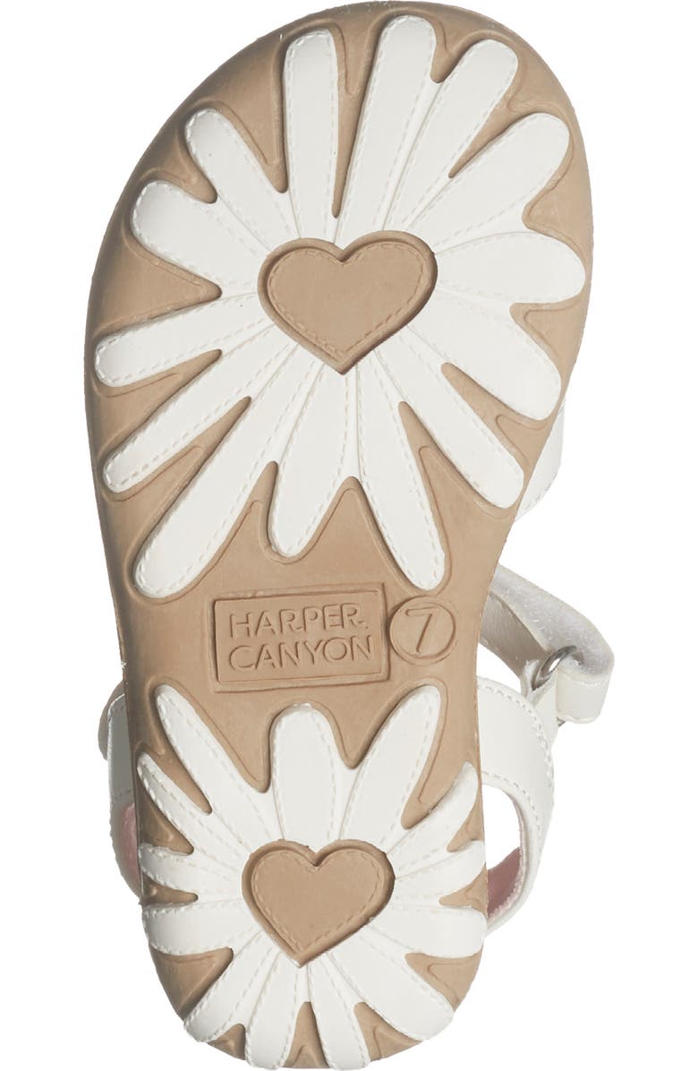 Harper Canyon Kids' Bunny Critter Sandal, Alternate, color, White