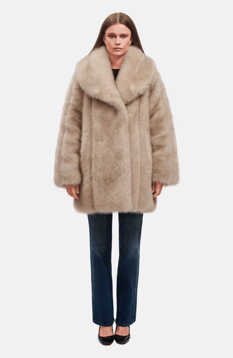 OW Collection HAMPTON Jacket, Main, color, Beige