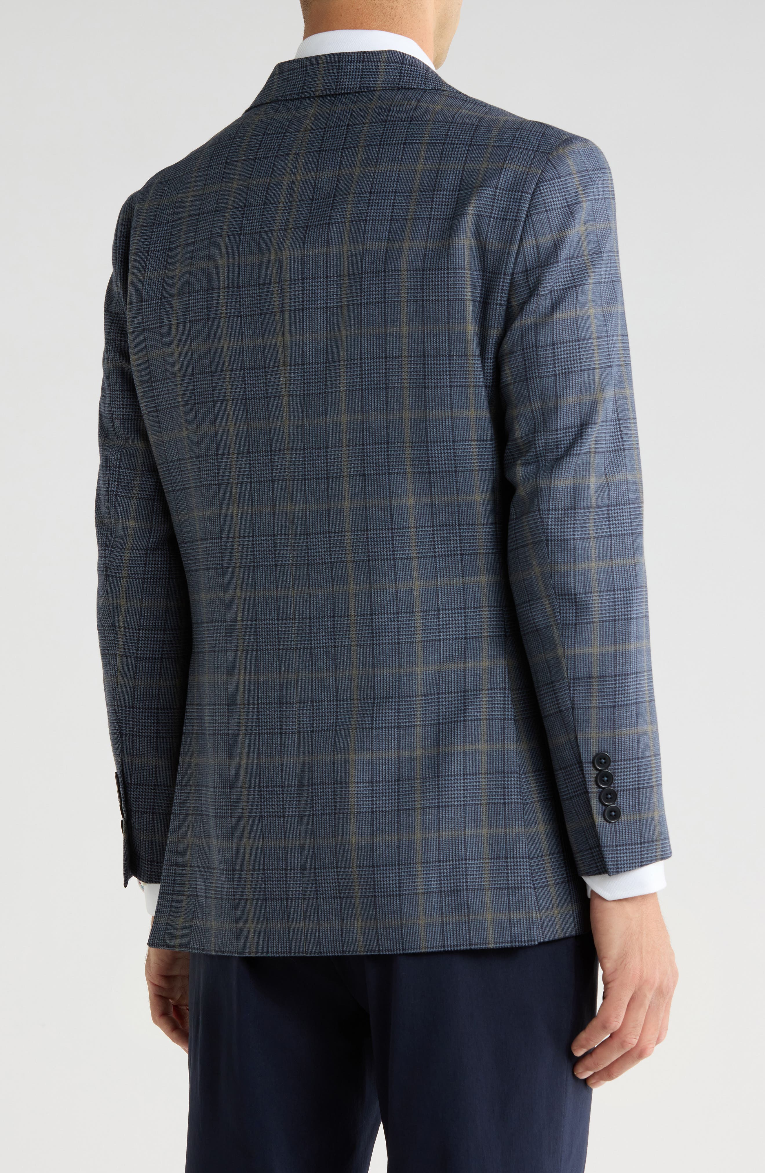 Plaid Wool Sport Coat - image 2